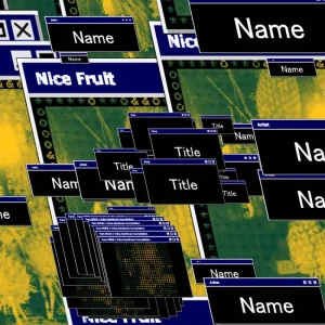 『Nice Fruit - MellMell x Pure MIDI x Voice Synthesis Arrange Compilation』アートワーク