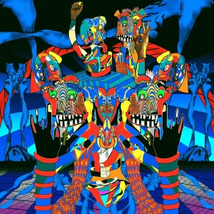 「WANNABE GONNABE」 möshigigamアートワーク