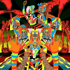 「WANNABE GONNABE (Guchon Remix)」möshigigamアートワーク