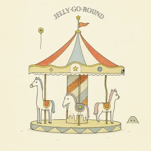 「Jelly-Go-Round」/ Naomi Enoアートワーク
