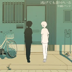『逃げても影がいる』/ 年齢バンドアートワーク