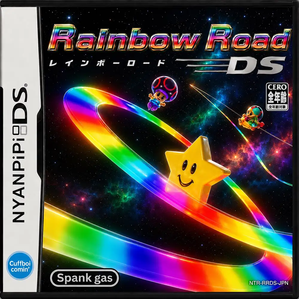 「RainbowRoad」/ NYANPiPi、cuffboi、spankgusアートワーク
