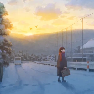 「Winter Pilling」/ オレンジガレージアートワーク