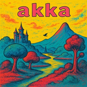 「akka」/ オレモリカエルアートワーク