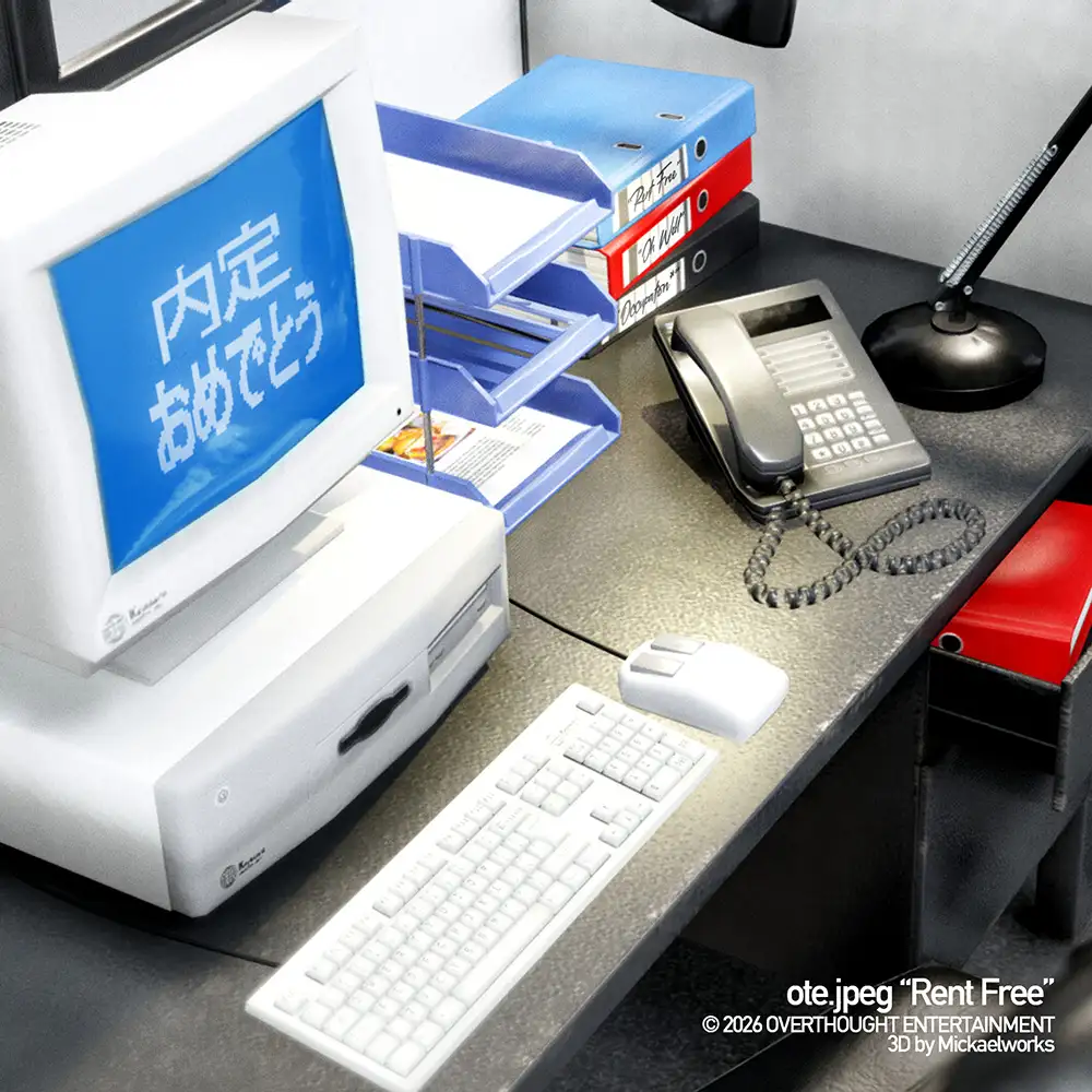 「Rent Free」/ ote.jpegアートワーク