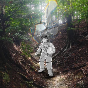 『邁進！孤独地球外生活』/ postmodernhippieアートワーク
