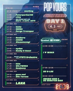 タイムテーブルDAY1