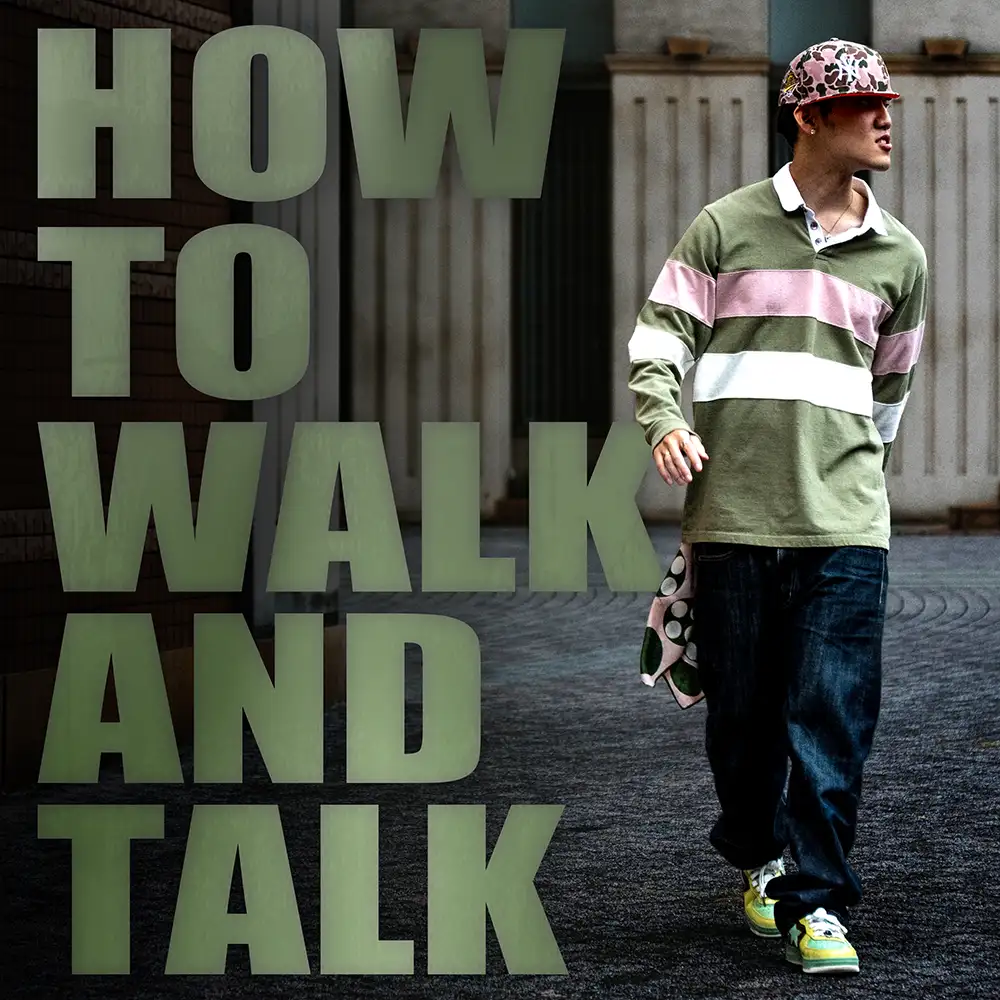 『HOW TO WALK AND TALK』/ SAWANOアートワーク