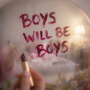 「Boys will be boys」/ シロクロミーアキャットアートワーク