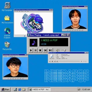 「INEEDAPOP」/ Cuffboi, sorry_cherryアートワーク