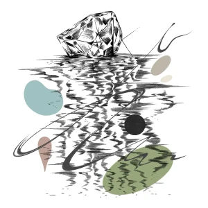 「暈けた脳」/ uremaアートワーク