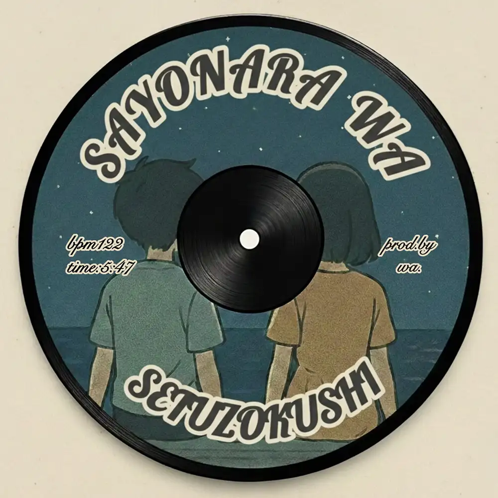 「さよならは接続詞」/ わ。アートワーク