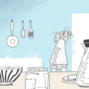 「ななしのごちそう」 ゆいにしおアートワーク