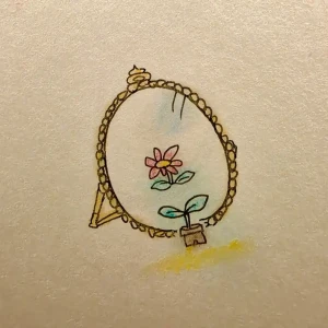 「君は鏡」/ 藁科佑輝アートワーク